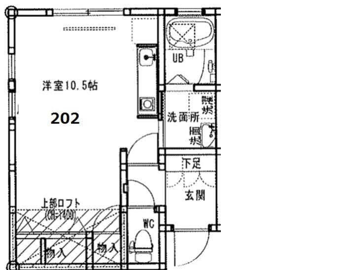 グレイス天神の間取り
