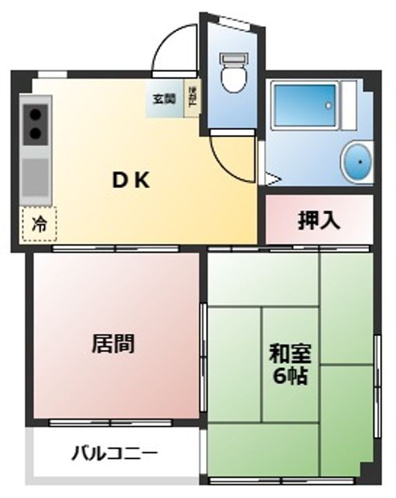 高木ビルの間取り