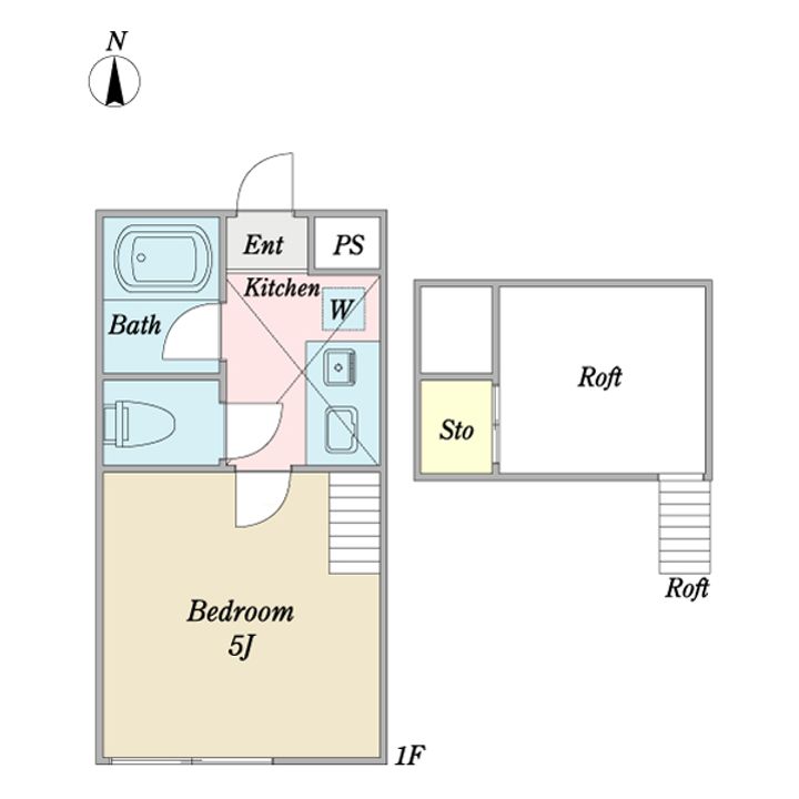 アーバンシティ中野栄の間取り