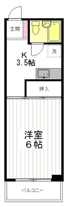 イーストヴィレッジマンションの間取り