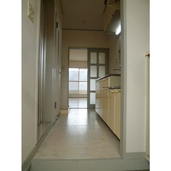 αNEXT松ヶ丘A棟の玄関