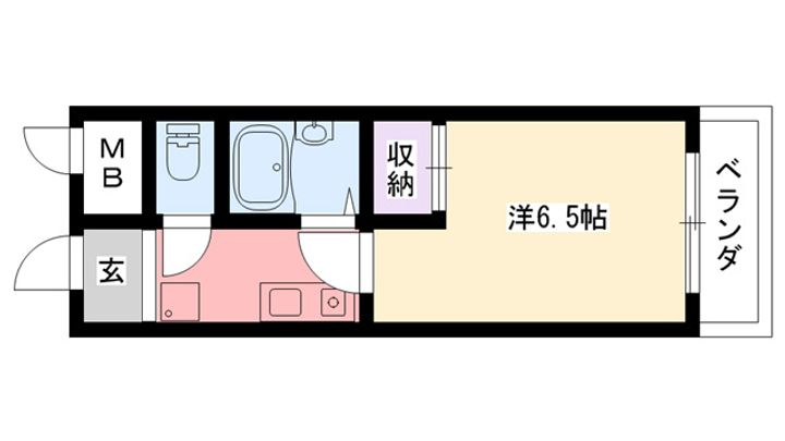 アーバニティー香枦園の間取り