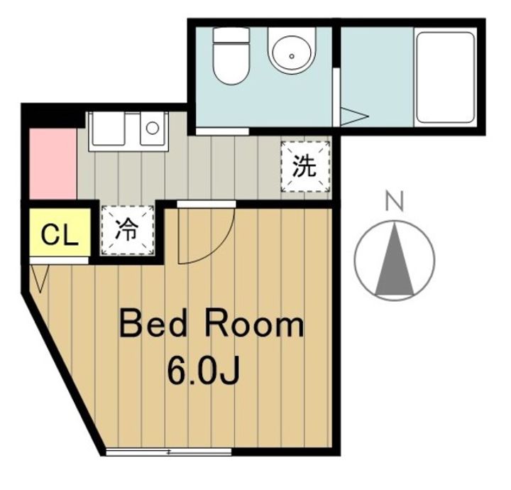メゾンドソレイユ大塚の間取り