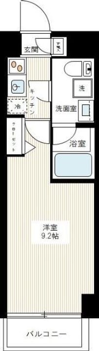 MAXIV赤羽西AZの間取り