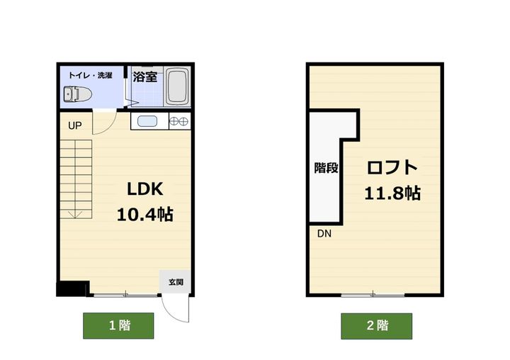 東雲3丁目 入光東雲ビルの間取り