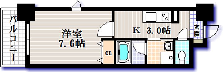 The Residence Imaikeの間取り