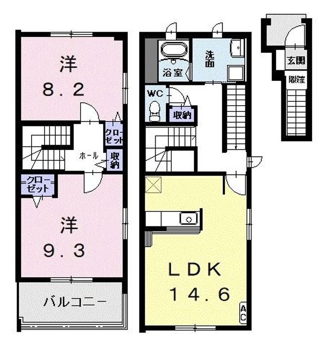 柊(ひいらぎ)の間取り