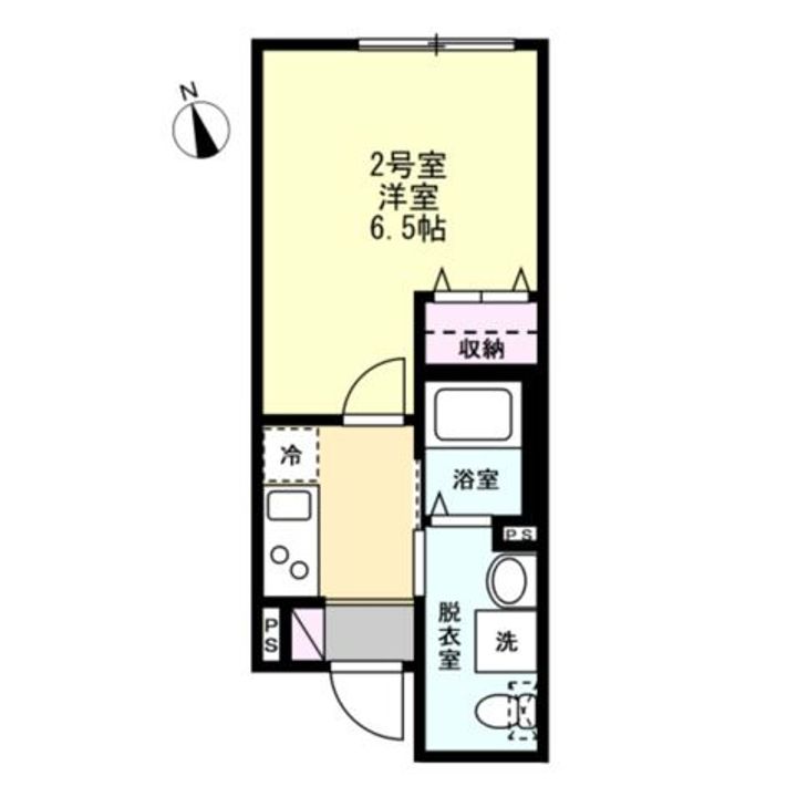 浜風と憩いのラテの間取り