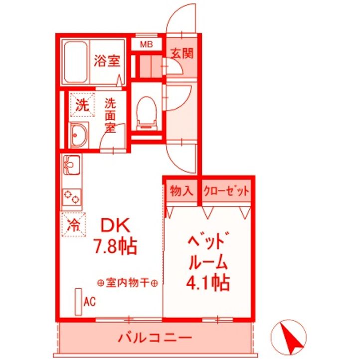 ソラリオ鵠沼の間取り