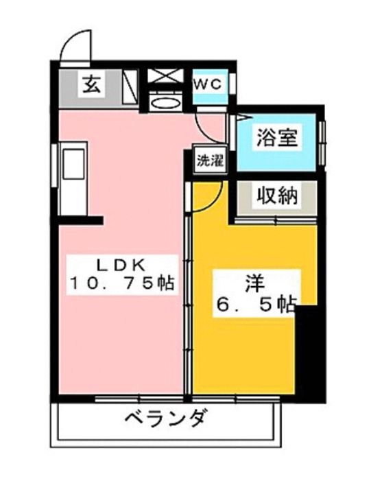 つるべマンションの間取り