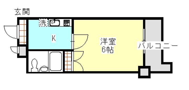 サンハイツ三島中央の間取り