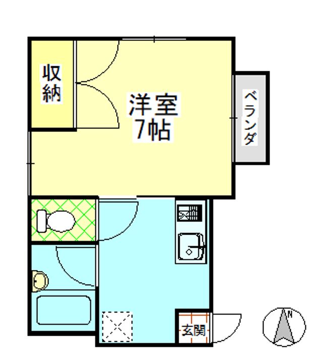メゾンポピンズIIの間取り