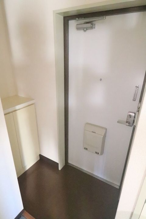 ダイアパレス古町の玄関