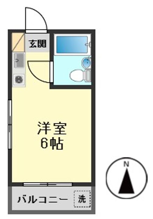 東京都葛飾区東新小岩5(マンション)の賃貸物件の間取り