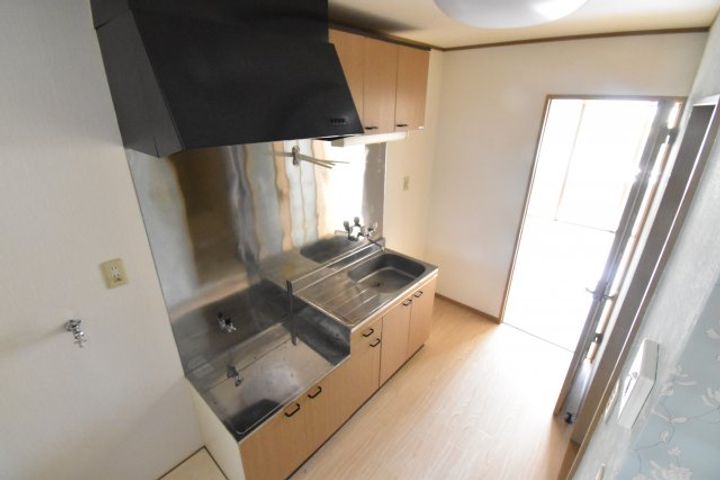 群馬県前橋市大友町2(マンション)の賃貸物件のキッチン