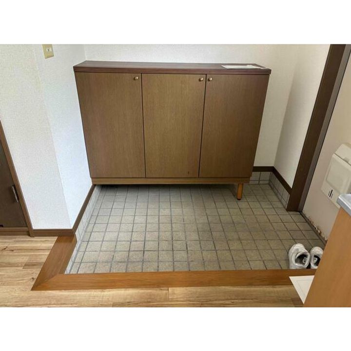 神奈川県南足柄市沼田(アパート)の賃貸物件の玄関