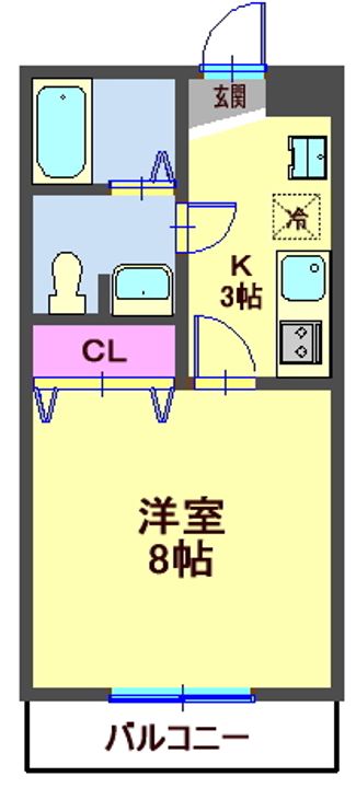 アロッジオKの間取り