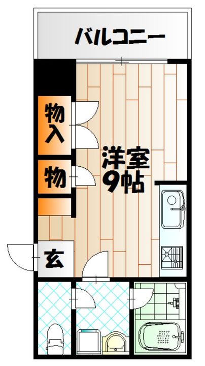 大八ビル(門司)の間取り
