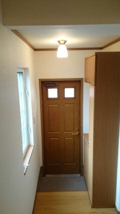 福島県福島市大森字日ノ下(アパート)の賃貸物件の玄関