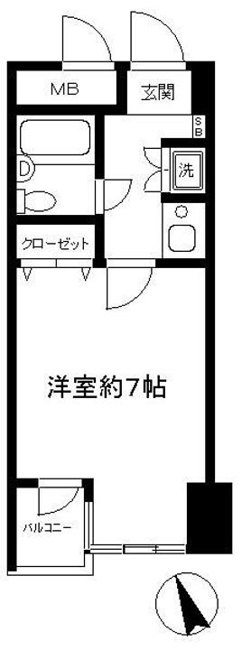 メゾンドール北千住の間取り