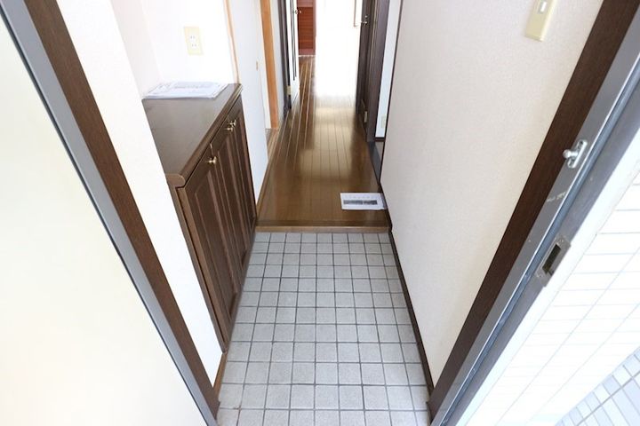 埼玉県越谷市大字袋山(マンション)の賃貸物件の玄関