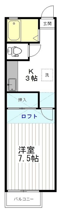 プリンスコート原ノ町の間取り