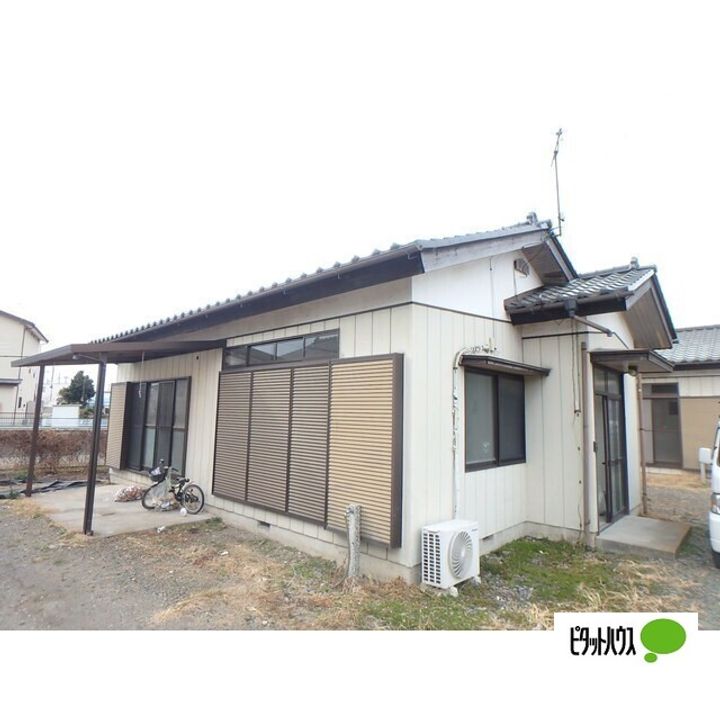 群馬県伊勢崎市長沼町(一戸建)の賃貸物件の外観