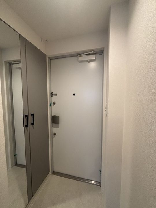 ウェルスクエア森下の玄関