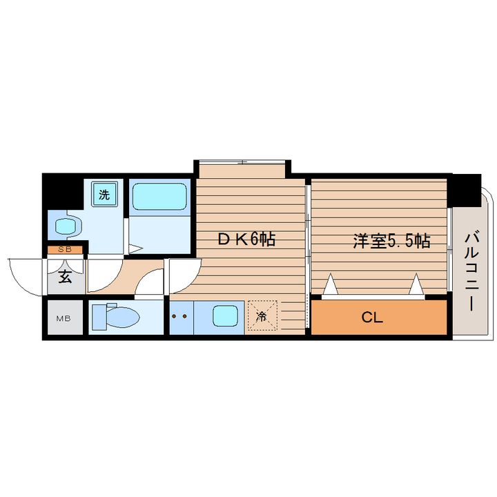 榴岡レジデンス壱番館の間取り