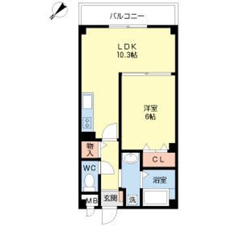 アヴァンツァーレG・Mの間取り