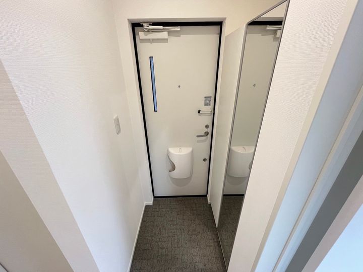 フラクタス南仙台の玄関