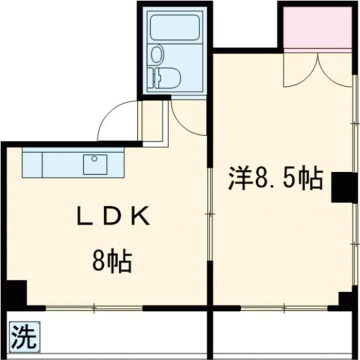 用賀1514の間取り