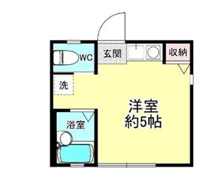 東京都北区栄町(アパート)の賃貸物件の間取り