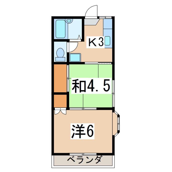 カトルセゾンIIの間取り