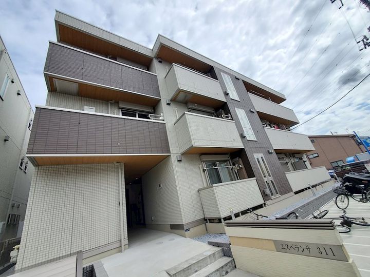 神奈川県川崎市幸区小倉3(アパート)の賃貸物件の外観