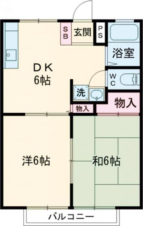 ローズヒルIIの間取り