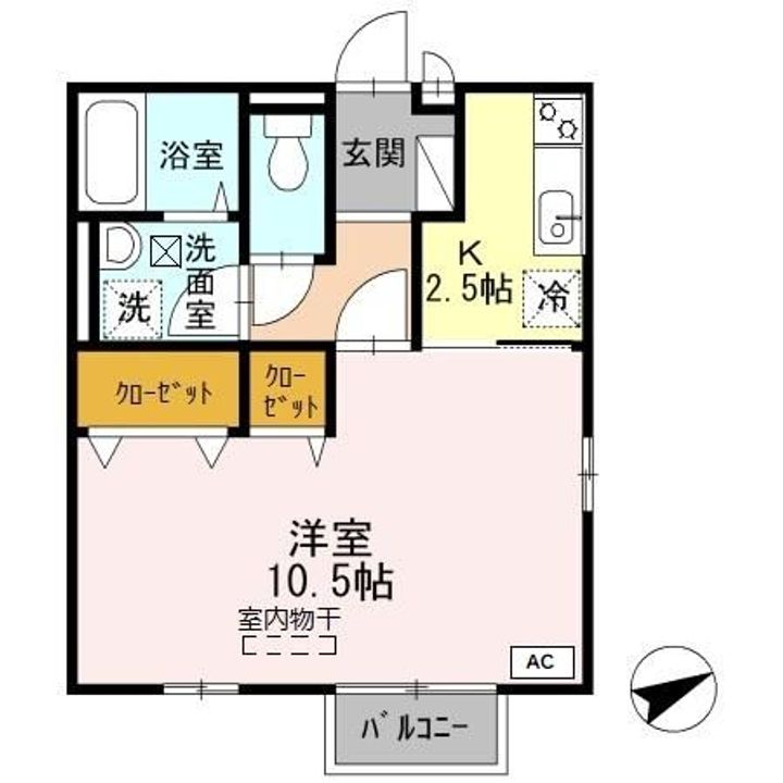 サンライズ豊IIの間取り