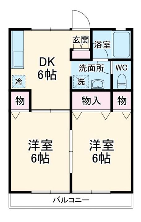 エルナージュの間取り