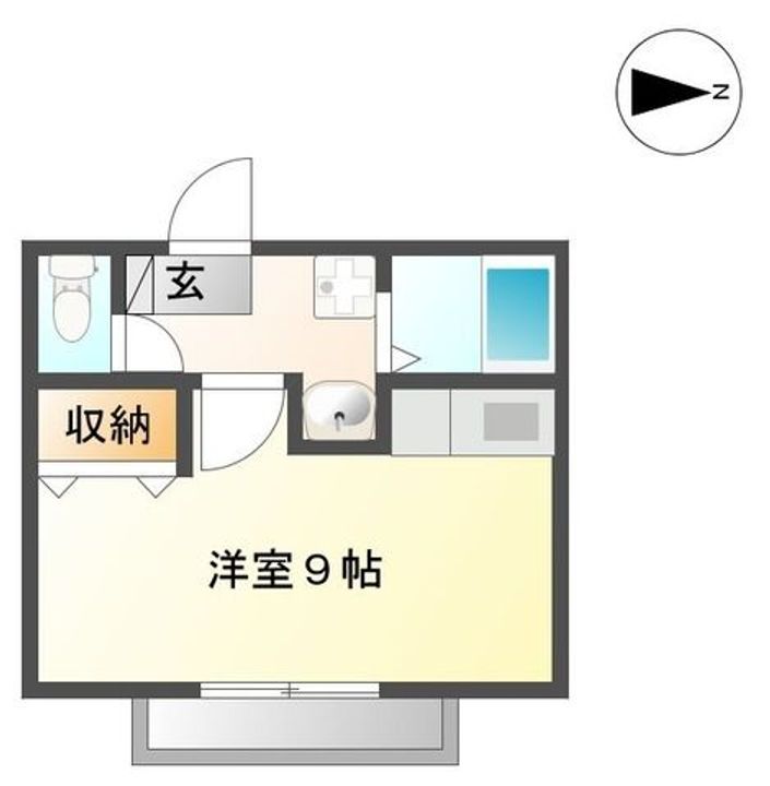 神奈川県小田原市穴部(アパート)の賃貸物件の間取り