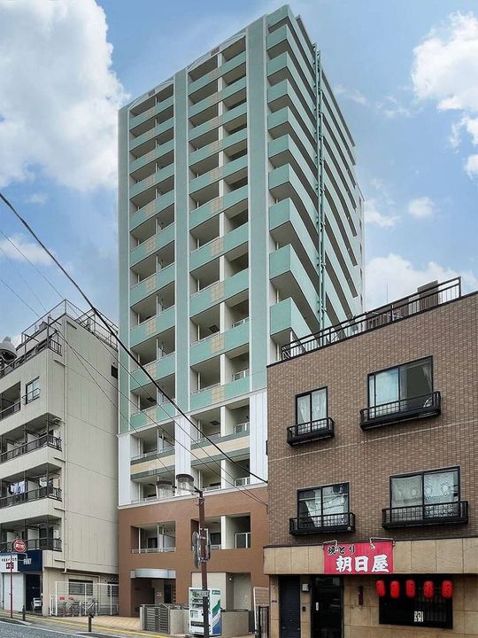 バウスクロス市川の外観
