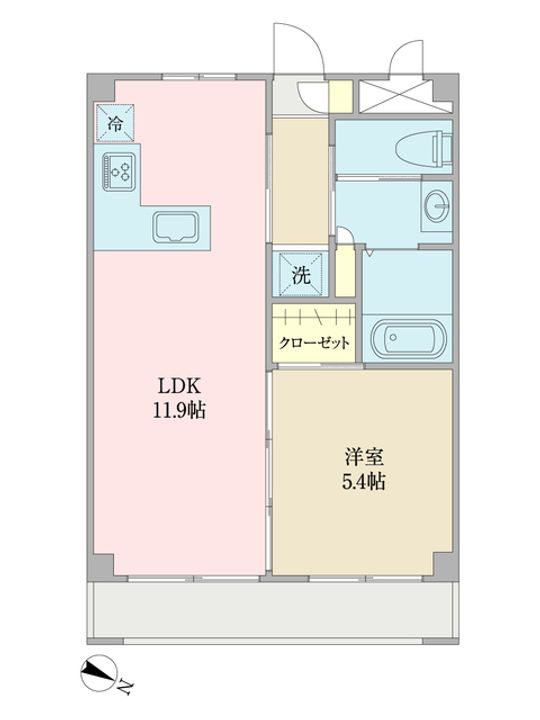 (仮称)藤久ビルリニューアル計画の間取り