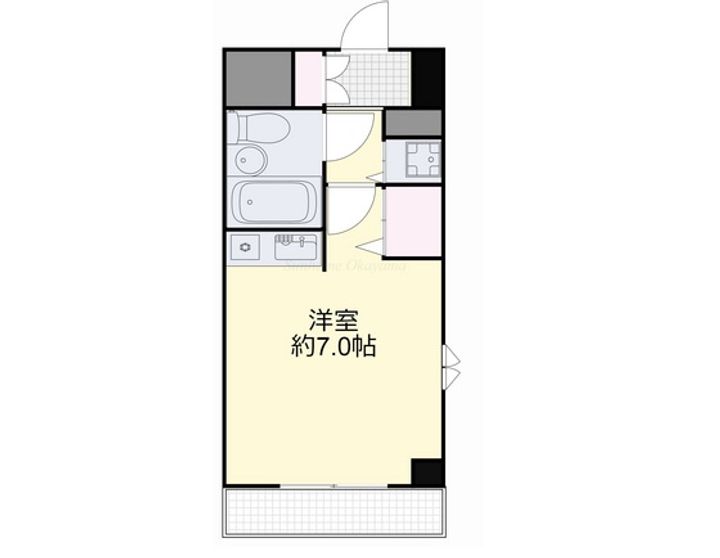 ダイアパレス弓之町の間取り