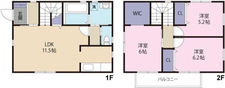 徳島県鳴門市大津町木津野字養父の内(一戸建)の賃貸物件の間取り