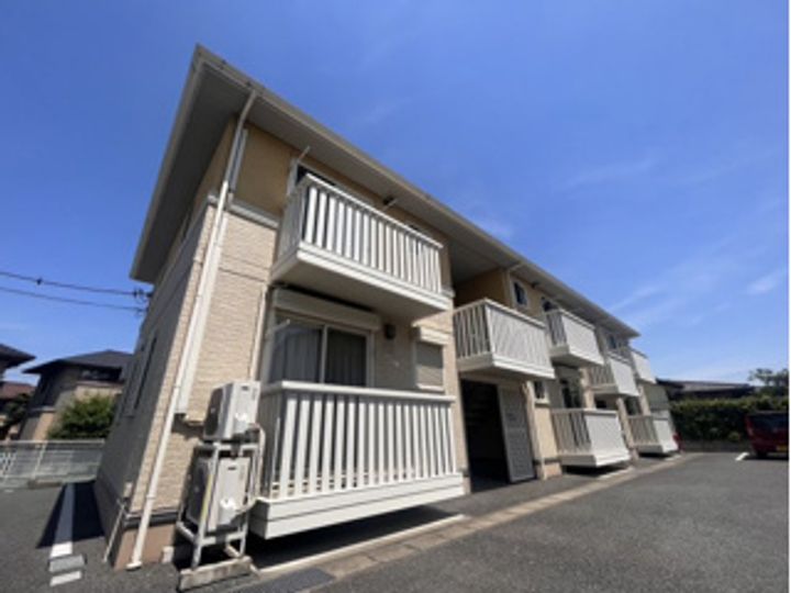 群馬県高崎市上中居町(アパート)の賃貸物件の外観