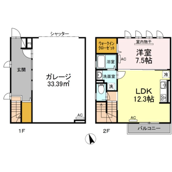 東京都練馬区大泉学園町8(一戸建)の賃貸物件の間取り