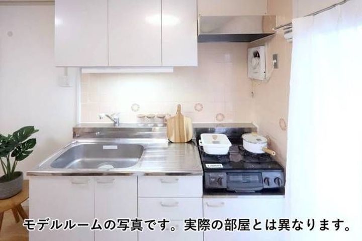 兵庫県三木市志染町西自由が丘2(マンション)の賃貸物件のキッチン