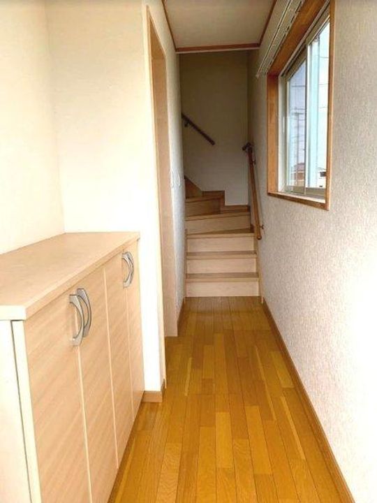 大分県大分市里1(一戸建)の賃貸物件の玄関