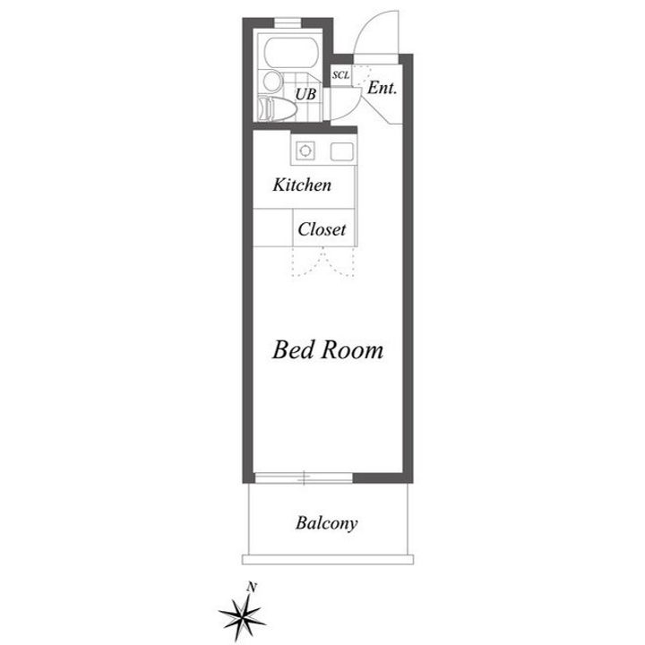 DeLCCS鷺ノ宮の間取り