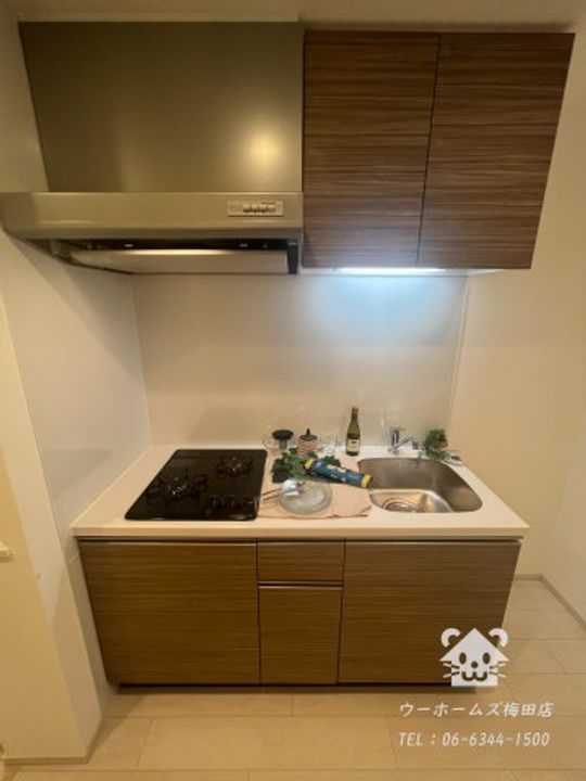大阪府大阪市福島区玉川3(マンション)の賃貸物件のキッチン