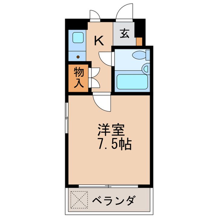ルピナス栄の間取り